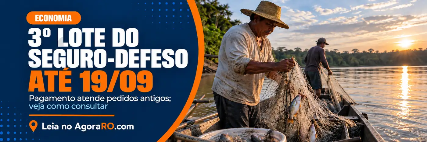 Terceiro lote do Seguro-Defeso atende pedidos antigos até 19 de setembro
