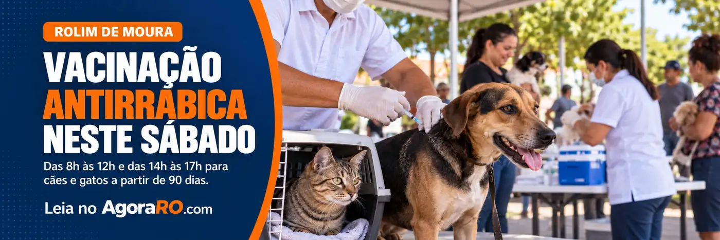 vacinação antirrábica em Rolim de Moura para cães e gatos a partir de 90 dias