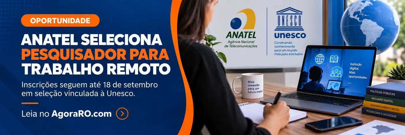 Pesquisador para trabalho remoto em projeto de inclusão digital da Anatel e Unesco