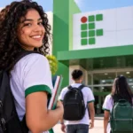 IFRO tem 3.806 vagas para 2027; veja prazos e quem pode concorrer Composição editorial sobre vagas do IFRO para 2027 com estudantes em ambiente educacional.