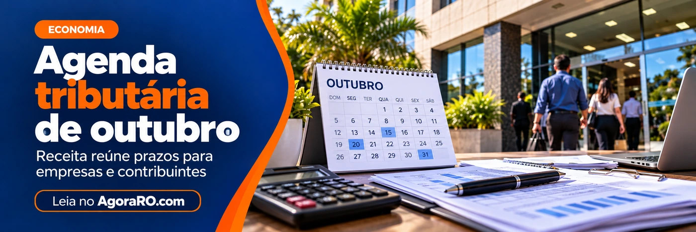 Agenda tributária de outubro reúne prazos da Receita Federal