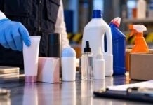 Anvisa proíbe gel íntimo, antitranspirante e produtos de limpeza Produtos irregulares representados por itens de higiene e limpeza sob inspeção