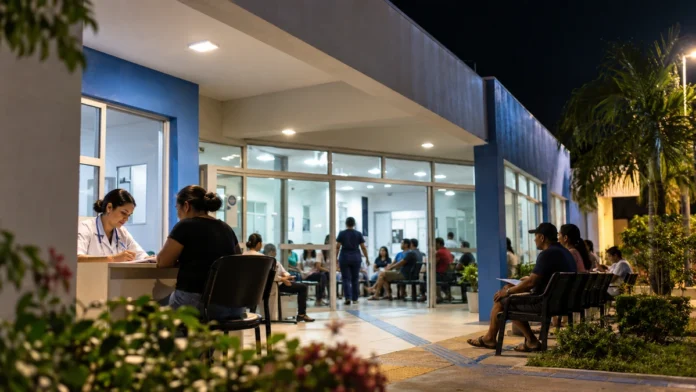 Corujão da Saúde atende casos leves à noite em Porto Velho Atendimento noturno em unidade de saúde de Porto Velho, em imagem ilustrativa sobre o Corujão da Saúde