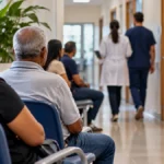Justiça manda corrigir classificação em concurso de perito médico em Rondônia Corredor de atendimento de perícia médica ilustra decisão sobre cotas raciais em concurso de Rondônia
