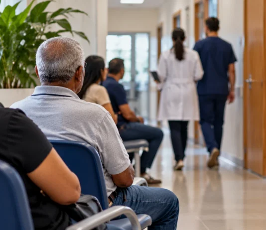 Justiça manda corrigir classificação em concurso de perito médico em Rondônia Corredor de atendimento de perícia médica ilustra decisão sobre cotas raciais em concurso de Rondônia