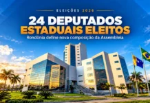 Rondônia elege 24 deputados estaduais; veja quem vai para a Assembleia 24 deputados estaduais eleitos em Rondônia nas Eleições 2026