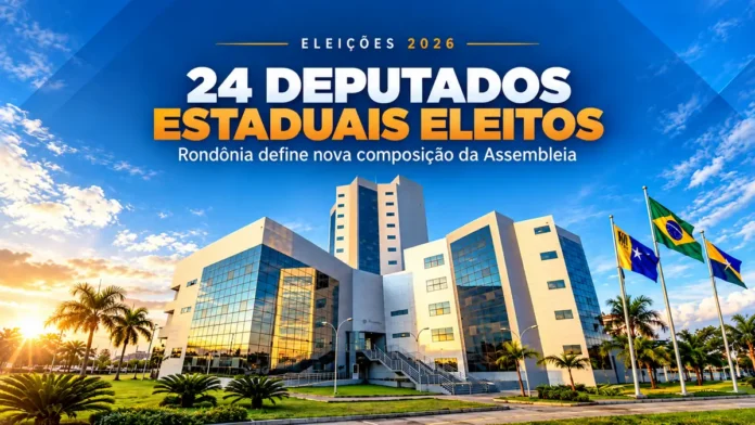 24 deputados estaduais eleitos em Rondônia nas Eleições 2026