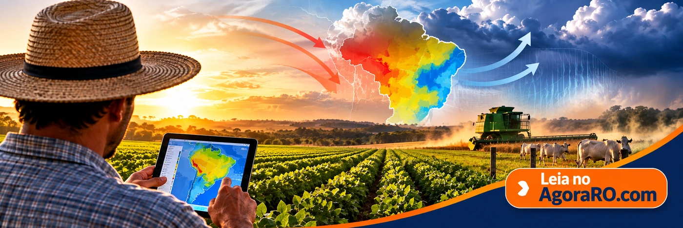 El Niño no agro com ferramentas de monitoramento e planejamento para produtores rurais