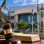Exames ginecológicos suspensos em concurso de Governador Jorge Teixeira Exames ginecológicos em concurso de Governador Jorge Teixeira: ilustração com símbolos da Justiça e da medicina