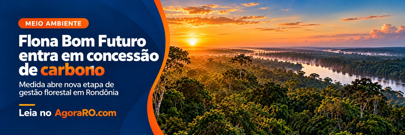 Flona do Bom Futuro e concessão voltada à restauração e créditos de carbono em Rondônia