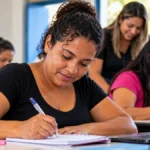 IFRO abre 180 vagas gratuitas para mães atípicas e cuidadoras em nove municípios de Rondônia Mulheres participam de formação presencial em sala de aula em Rondônia