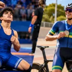 Rondônia conquista ouro no wrestling e duas medalhas no ciclismo Jogos da Juventude 2026 ilustrados por atletas de wrestling e ciclismo, modalidades em que Rondônia conquistou medalhas.