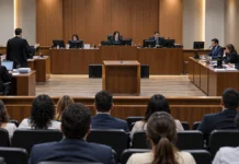 Júri de Porto Velho condena três réus em caso de empresário morto em 2024 Plenário ilustrativo representa júri em Porto Velho relacionado a três condenações em primeira instância
