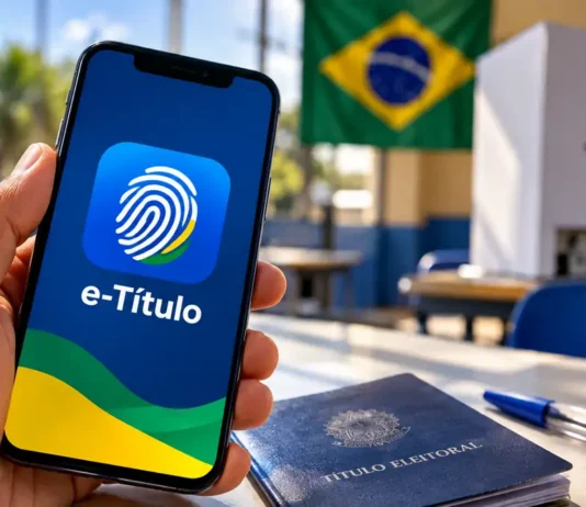 Justificativa eleitoral em Rondônia: veja como fazer no domingo Composição editorial sobre justificativa eleitoral em Rondônia com e-Título e seção de votação