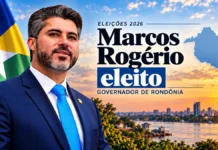 Marcos Rogério é eleito governador de Rondônia no 1º turno Marcos Rogério eleito governador de Rondônia nas Eleições 2026