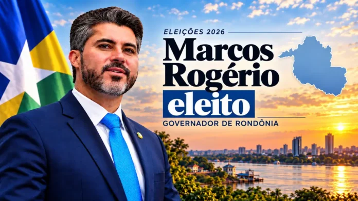 Marcos Rogério eleito governador de Rondônia nas Eleições 2026