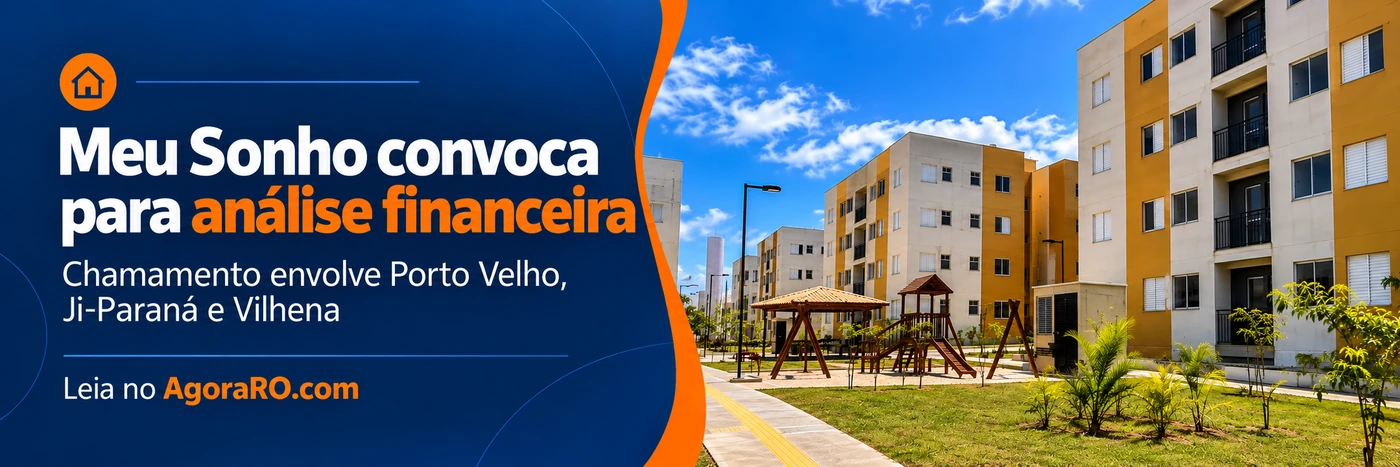 Arte sobre a etapa de análise financeira do Programa Meu Sonho em Rondônia
