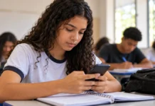 Pé-de-Meia atende 34.758 estudantes em Rondônia; veja valores e quem pode receber Pé-de-Meia em Rondônia é consultado por estudante em ambiente escolar