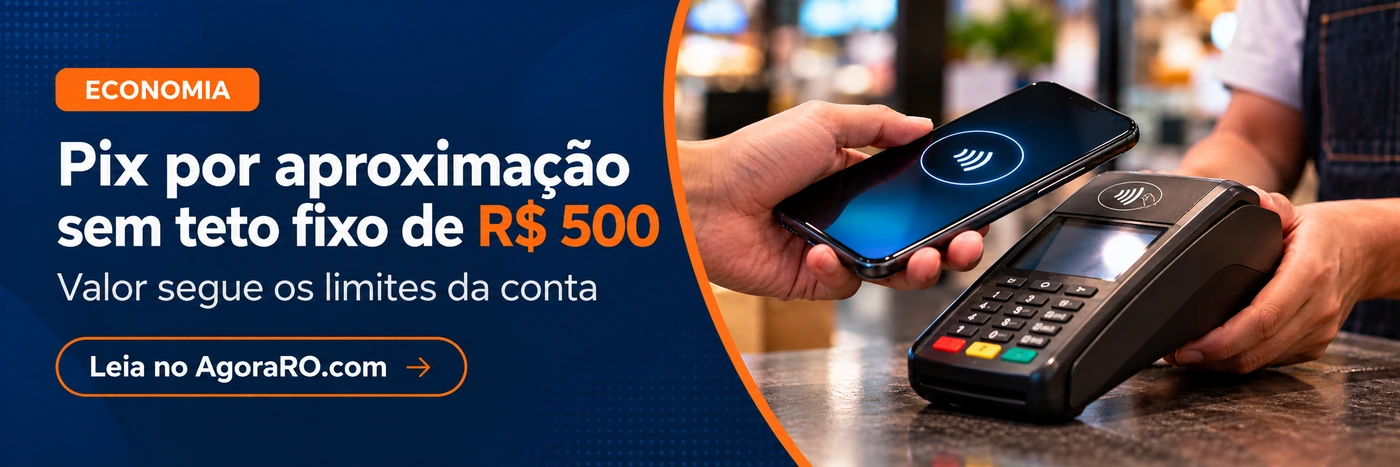 Arte sobre Pix por aproximação seguindo os limites definidos na conta