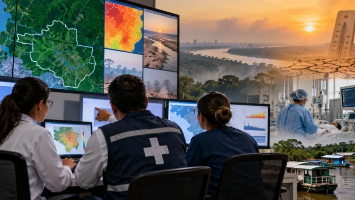 Plano de adaptação da saúde de Rondônia para eventos climáticos extremos