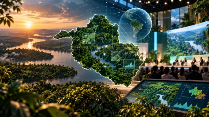 Sedam na COP31 em composição sobre Rondônia, floresta e tecnologia ambiental