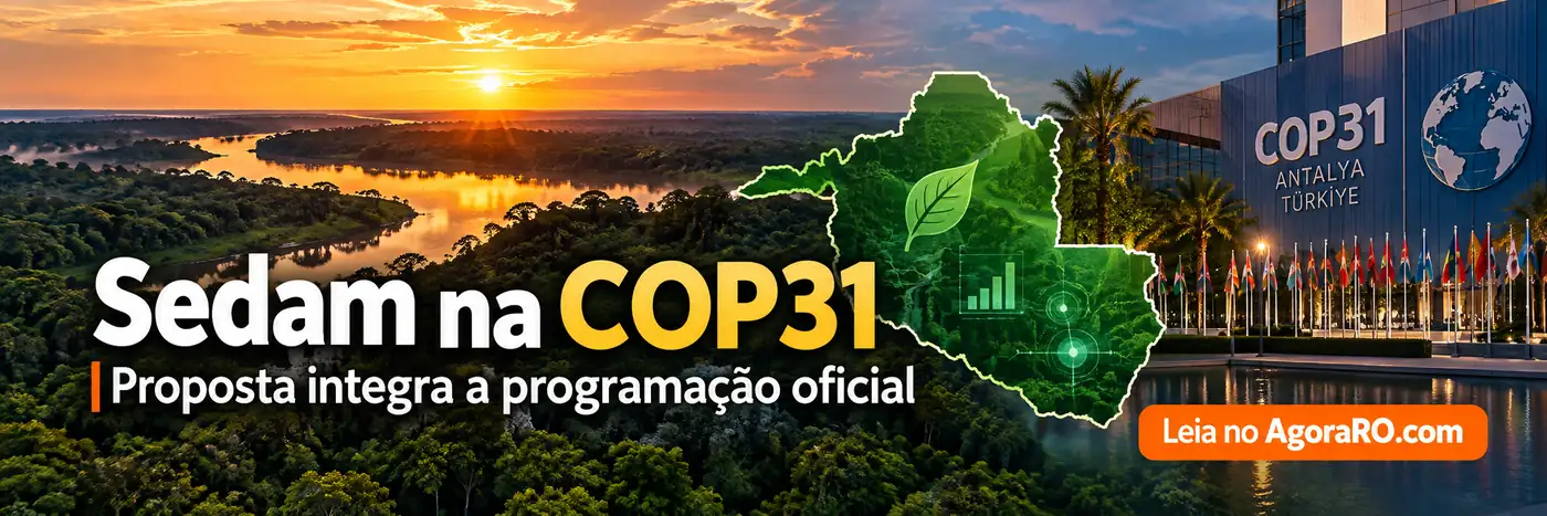 Sedam na COP31 e proposta de Rondônia na programação oficial do Pavilhão Brasil