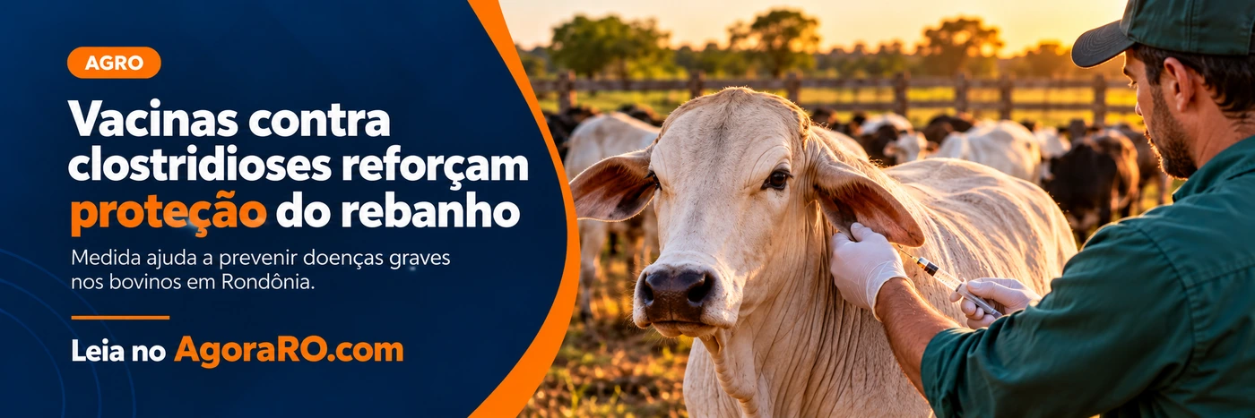 Vacina contra clostridioses e sanidade do rebanho bovino em Rondônia