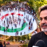 Parque Circuito recebe mais de 15 mil visitantes na reabertura em Porto Velho Composição editorial do Parque Circuito com fonte interativa e entrevista durante a reabertura